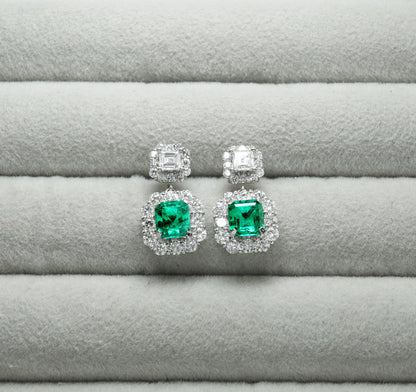 エメラルド ピアス