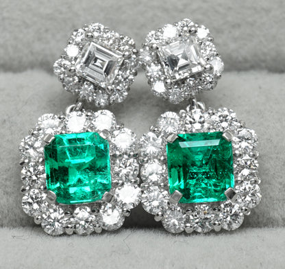 エメラルド ピアス