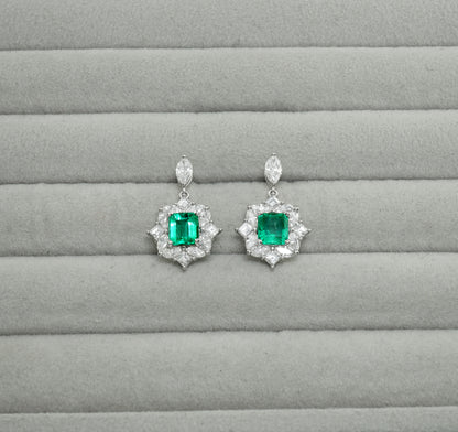 エメラルド ピアス