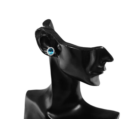 アクアマリン ピアス