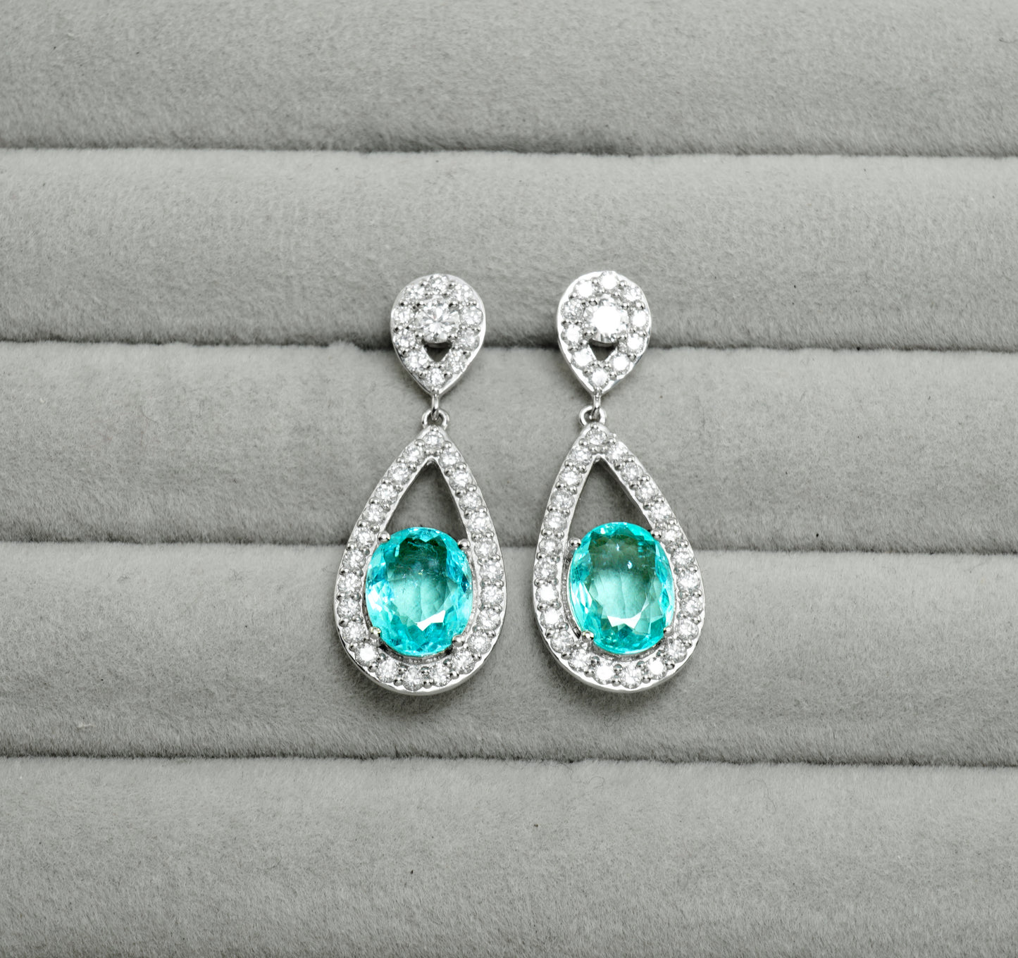 パライバトルマリン ピアス