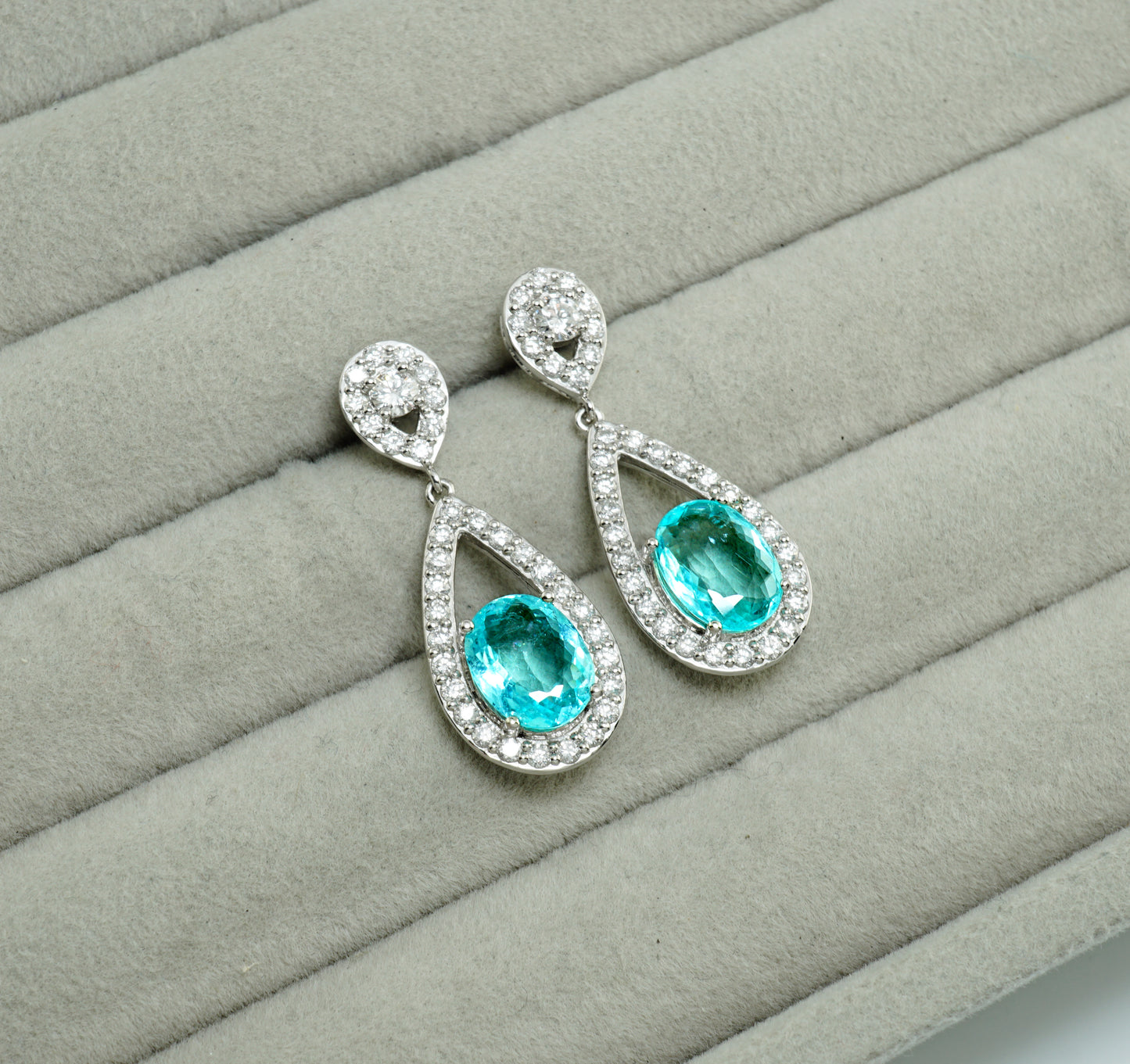 パライバトルマリン ピアス