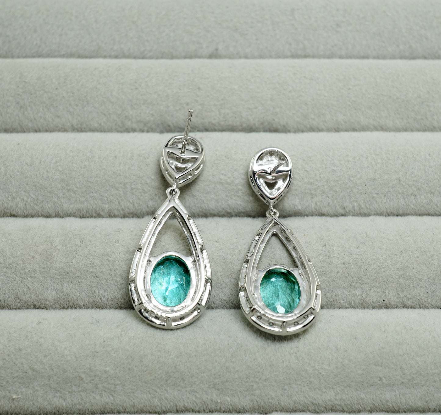 パライバトルマリン ピアス