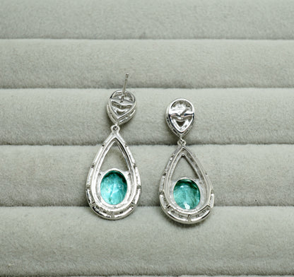 パライバトルマリン ピアス