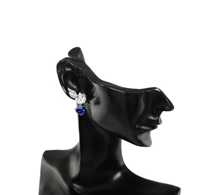 サファイア ピアス