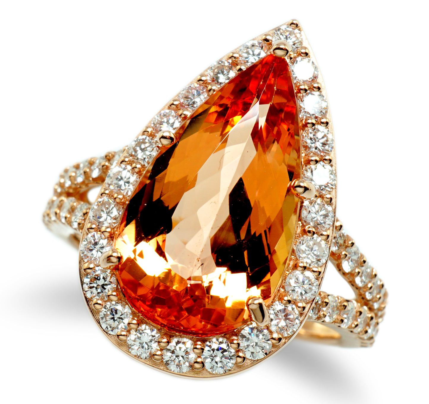 インペリアルトパーズ リング