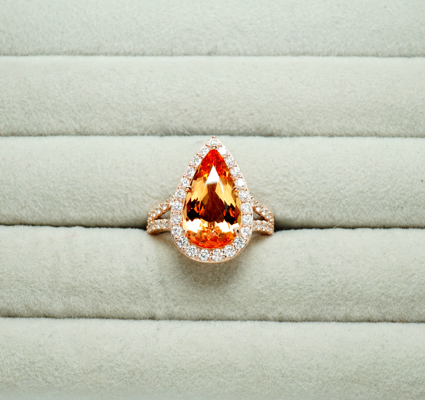 インペリアルトパーズ リング