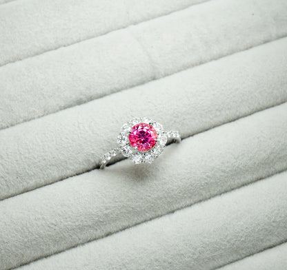 ピンクスピネル リング
