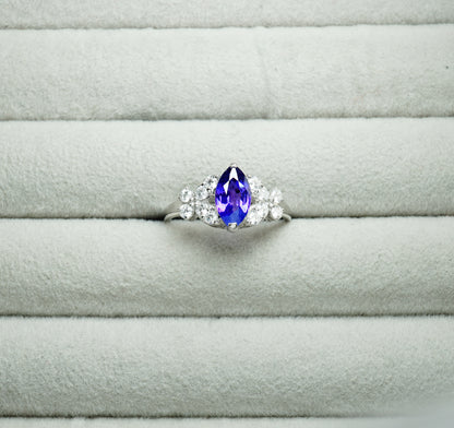 ヴァイオレットサファイア リング