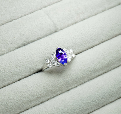 ヴァイオレットサファイア リング