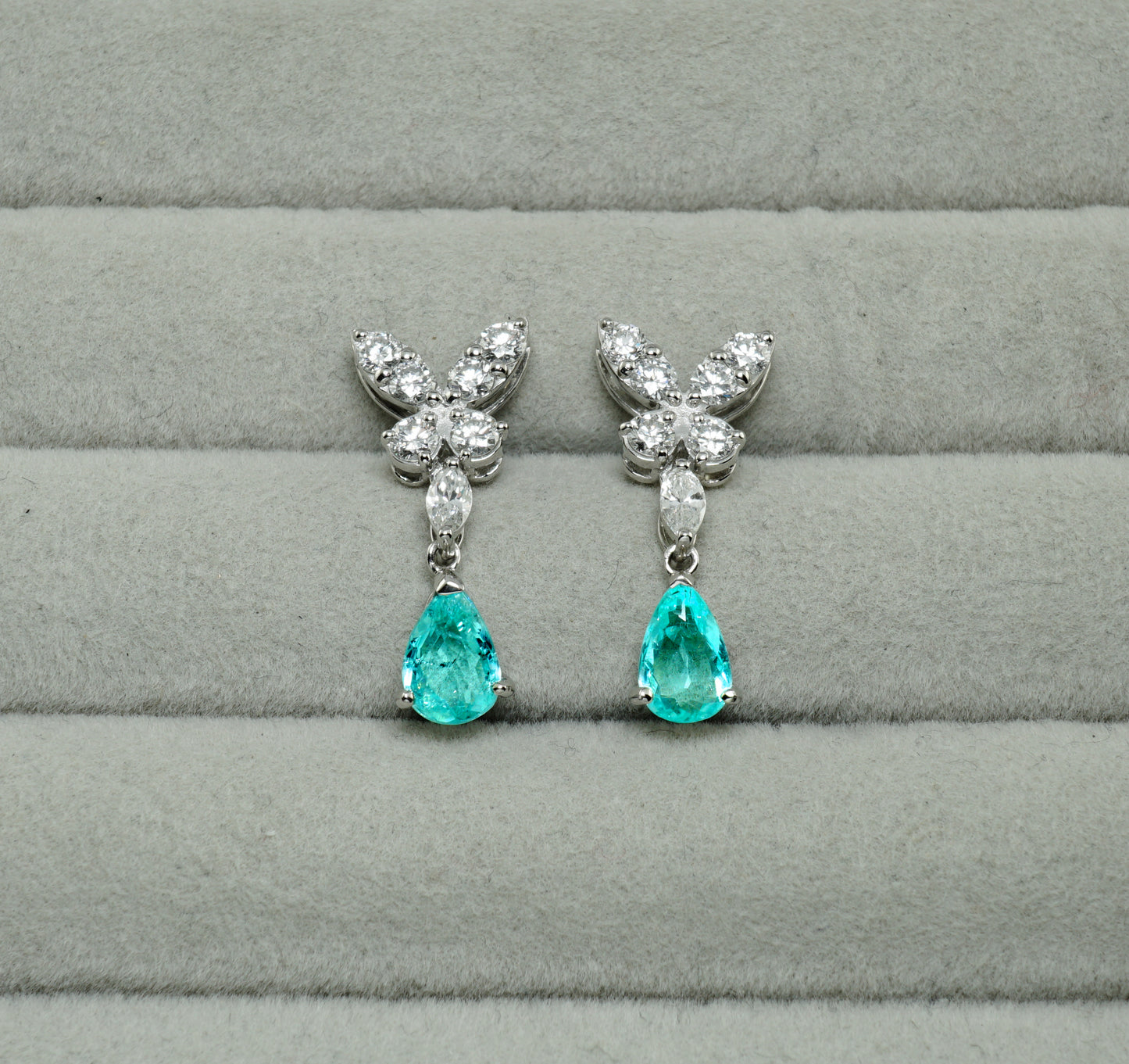 パライバトルマリン ピアス