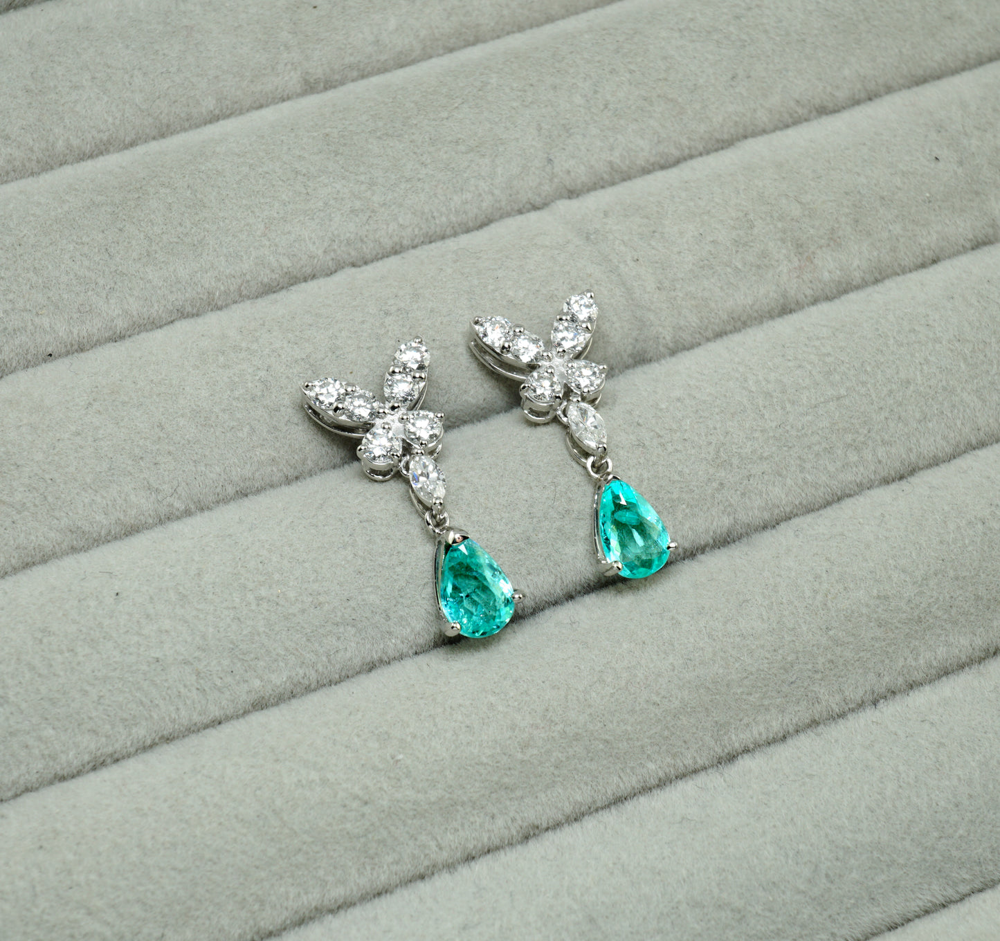 パライバトルマリン ピアス