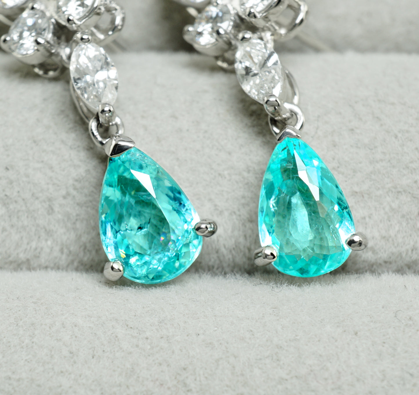 パライバトルマリン ピアス