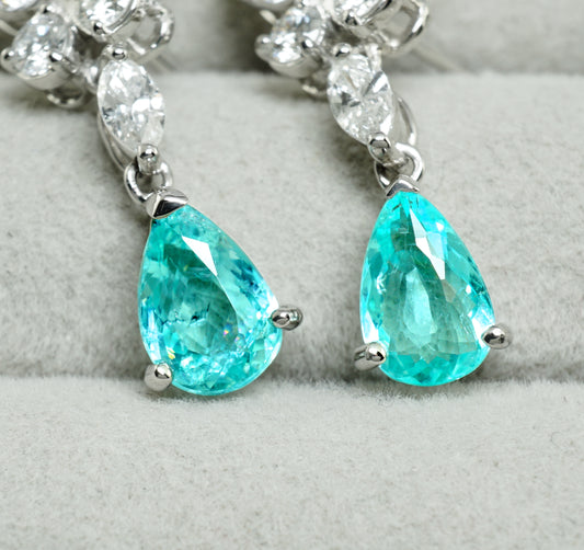 パライバトルマリン ピアス