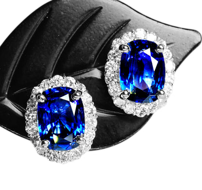 サファイア ピアス