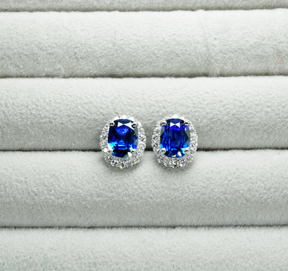 サファイア ピアス