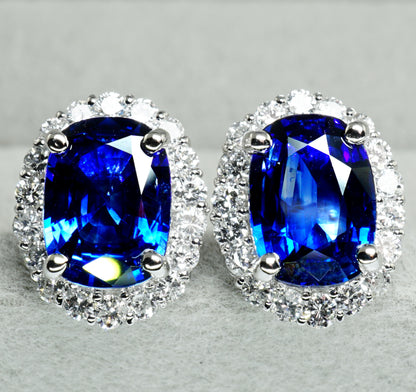 サファイア ピアス