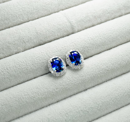 サファイア ピアス