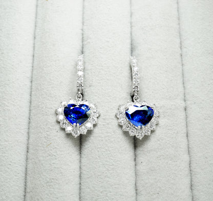 サファイア ピアス