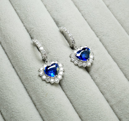 サファイア ピアス