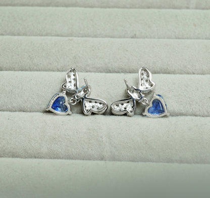 サファイア ピアス