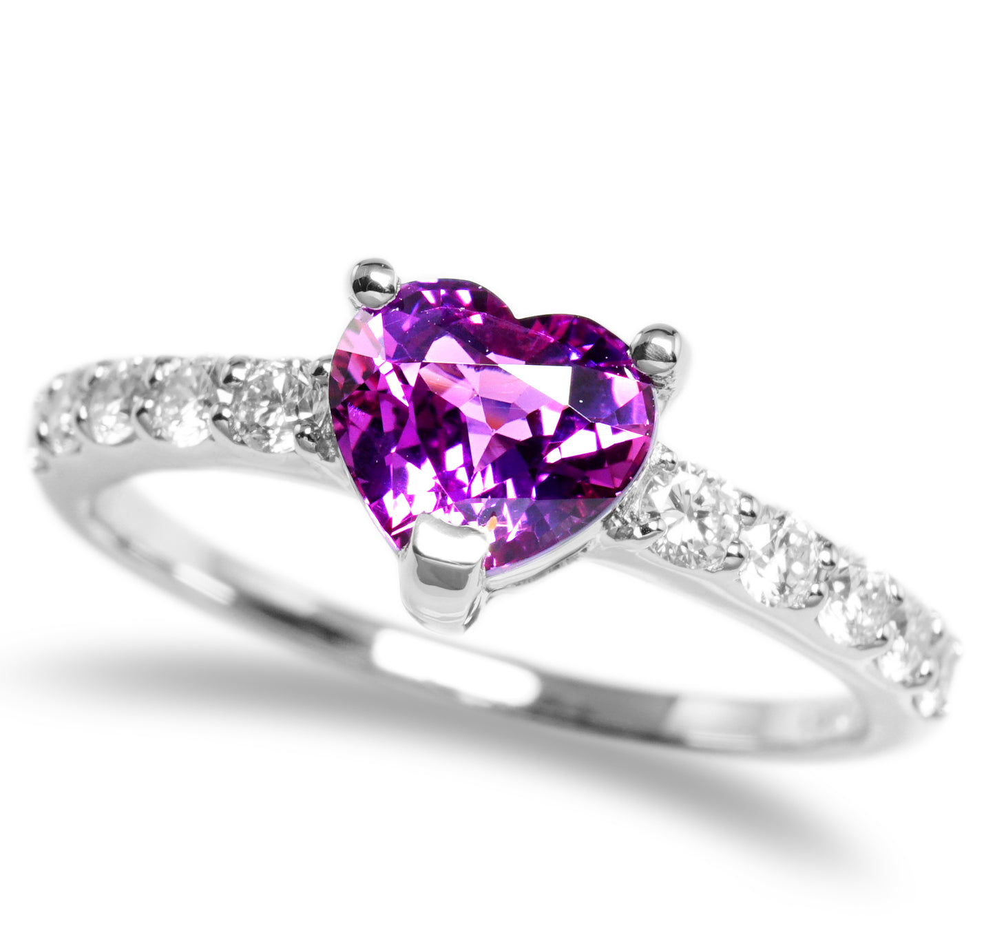 パープルサファイア リング