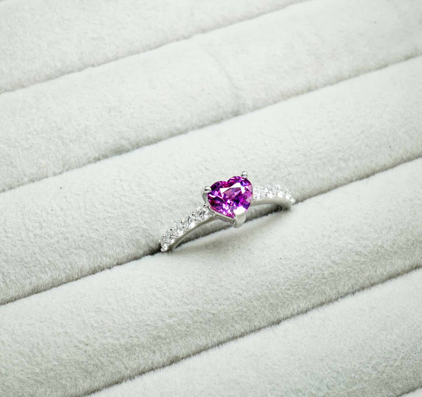 パープルサファイア リング