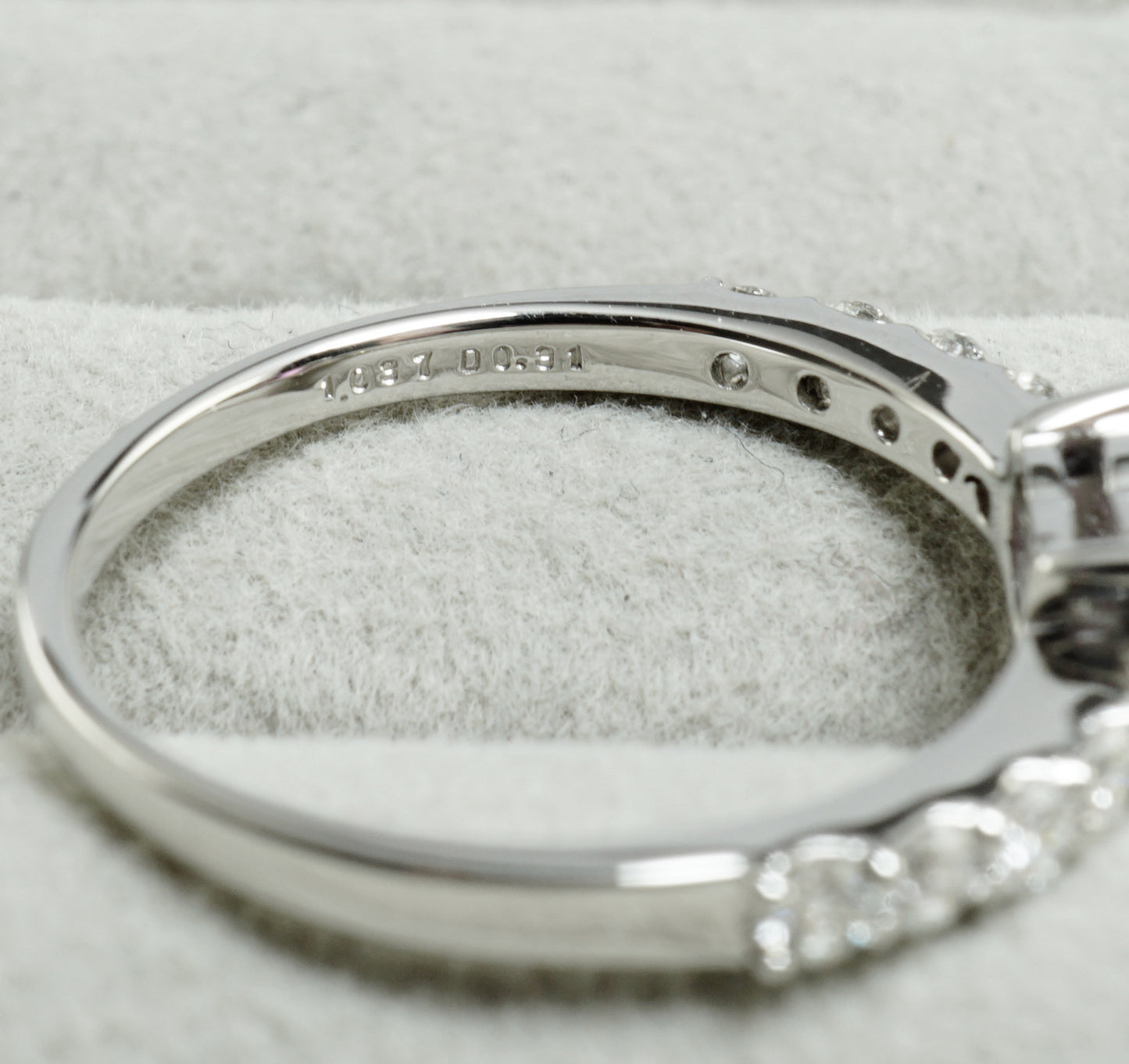 パープルサファイア リング