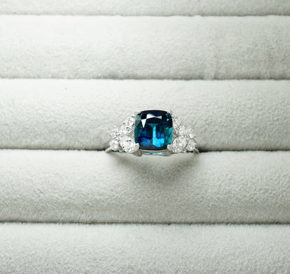 インディゴライトトルマリン リング