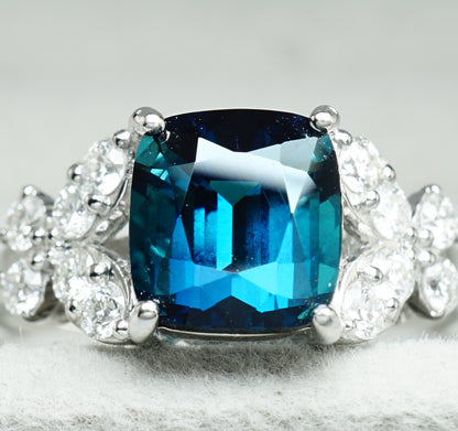 インディゴライトトルマリン リング