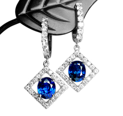 サファイア ピアス