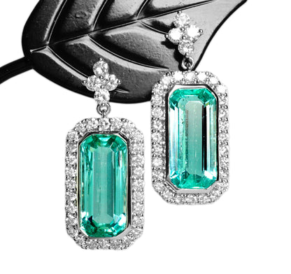 エメラルド ピアス