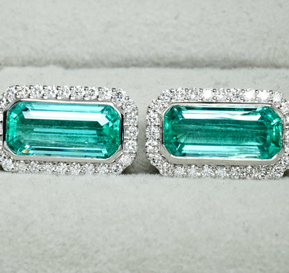 エメラルド ピアス