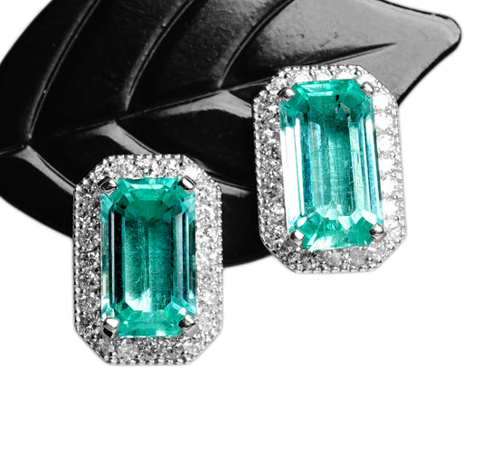 エメラルド ピアス