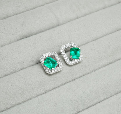 エメラルド ピアス