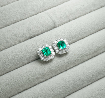 エメラルド ピアス