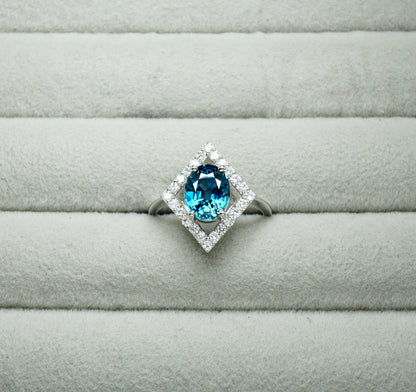 ティールサファイア リング