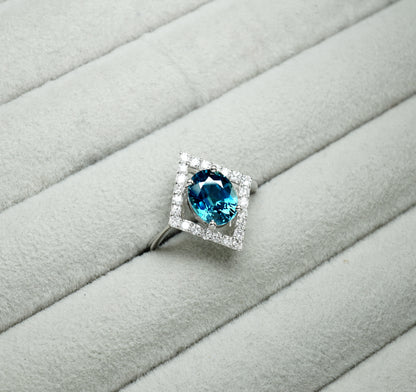 ティールサファイア リング