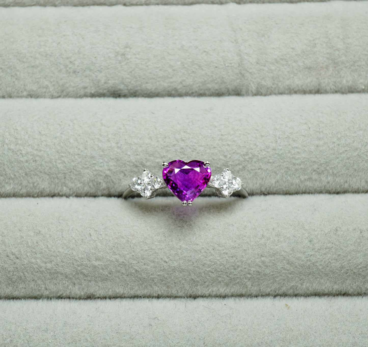 パープルサファイア リング