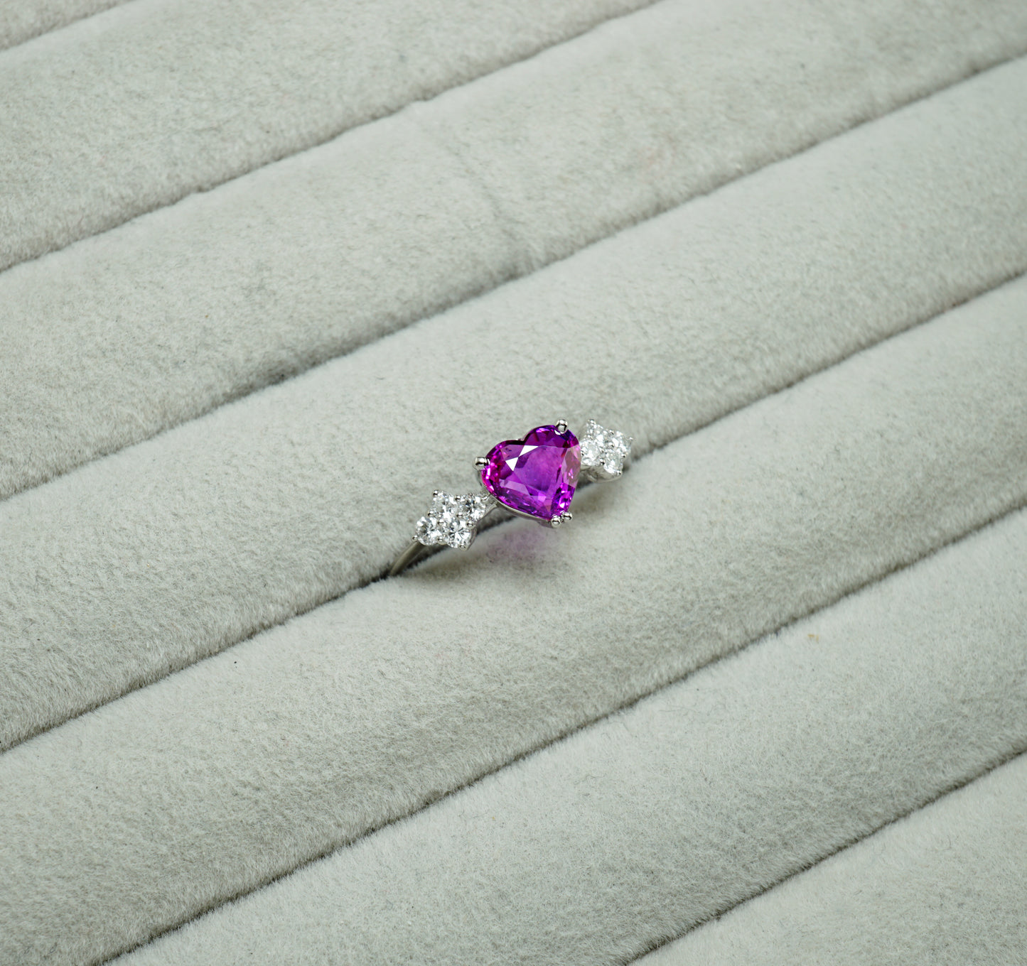 パープルサファイア リング