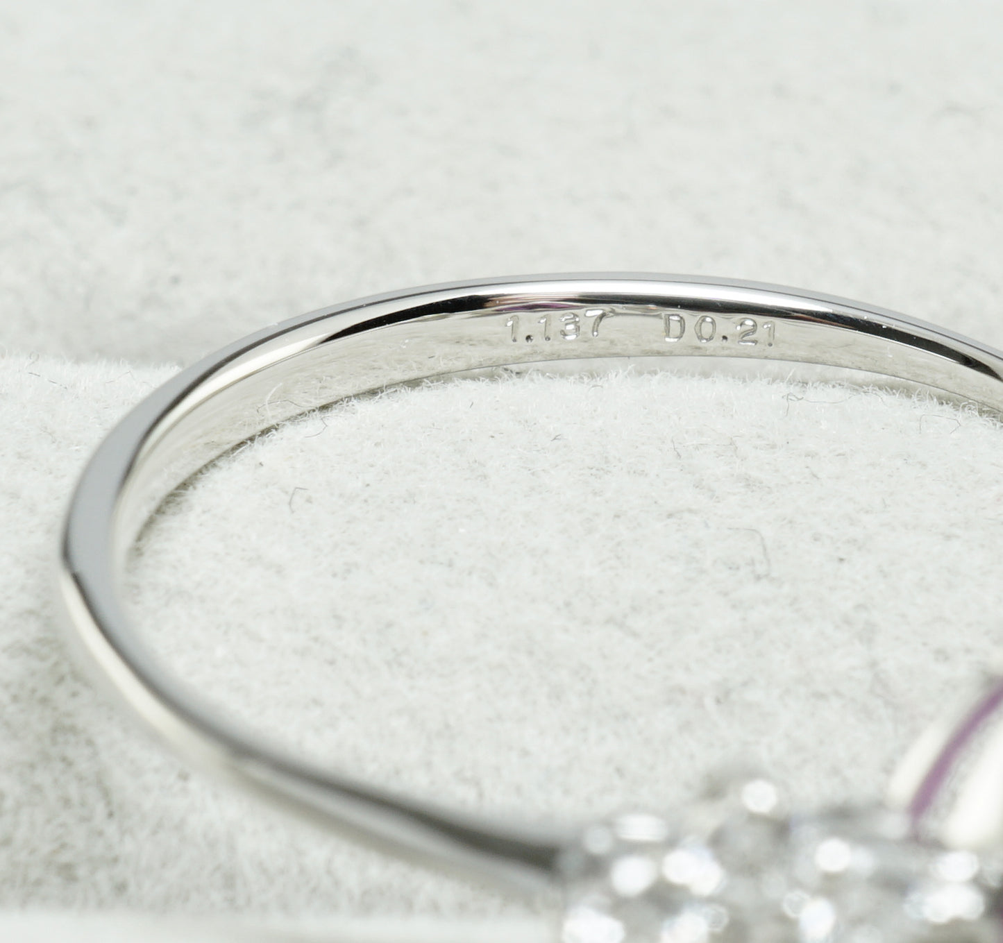 パープルサファイア リング