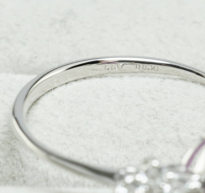 パープルサファイア リング