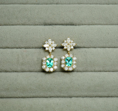 エメラルド ピアス