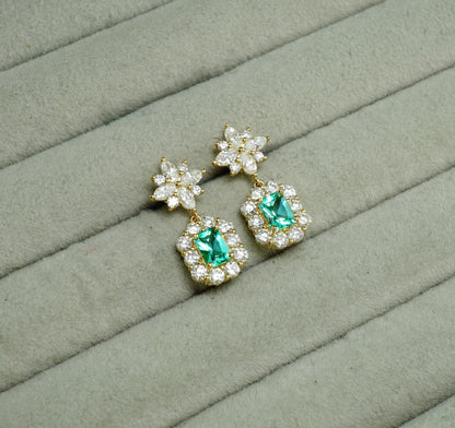 エメラルド ピアス