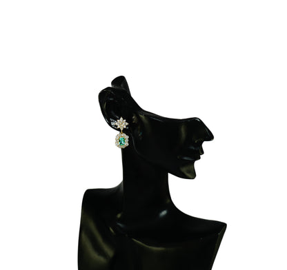 エメラルド ピアス