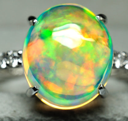 ウォーターオパール リング