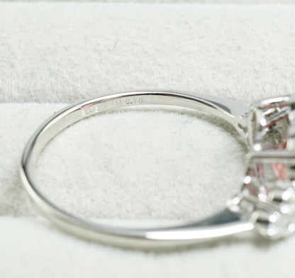 ピンクトルマリン リング