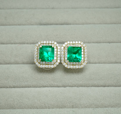 エメラルド ピアス