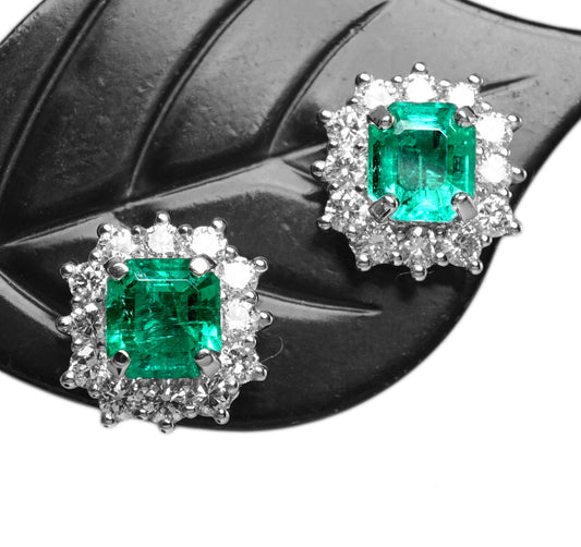 エメラルド ピアス