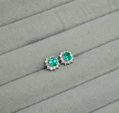 エメラルド ピアス